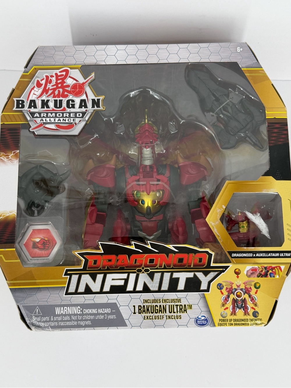 Bakugan Dragonoid Infinity Action Figure Armored Alliance Transforming